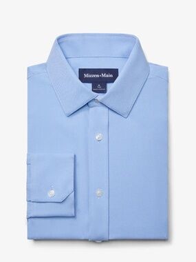 MM Bateman Shirt Cornflower Twill